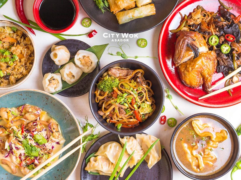 Platos de la gastronomía China